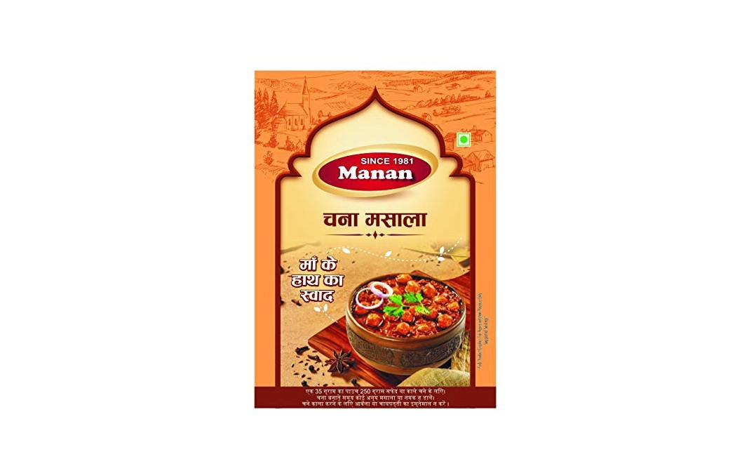 Manan Chana Masala    Box  60 grams